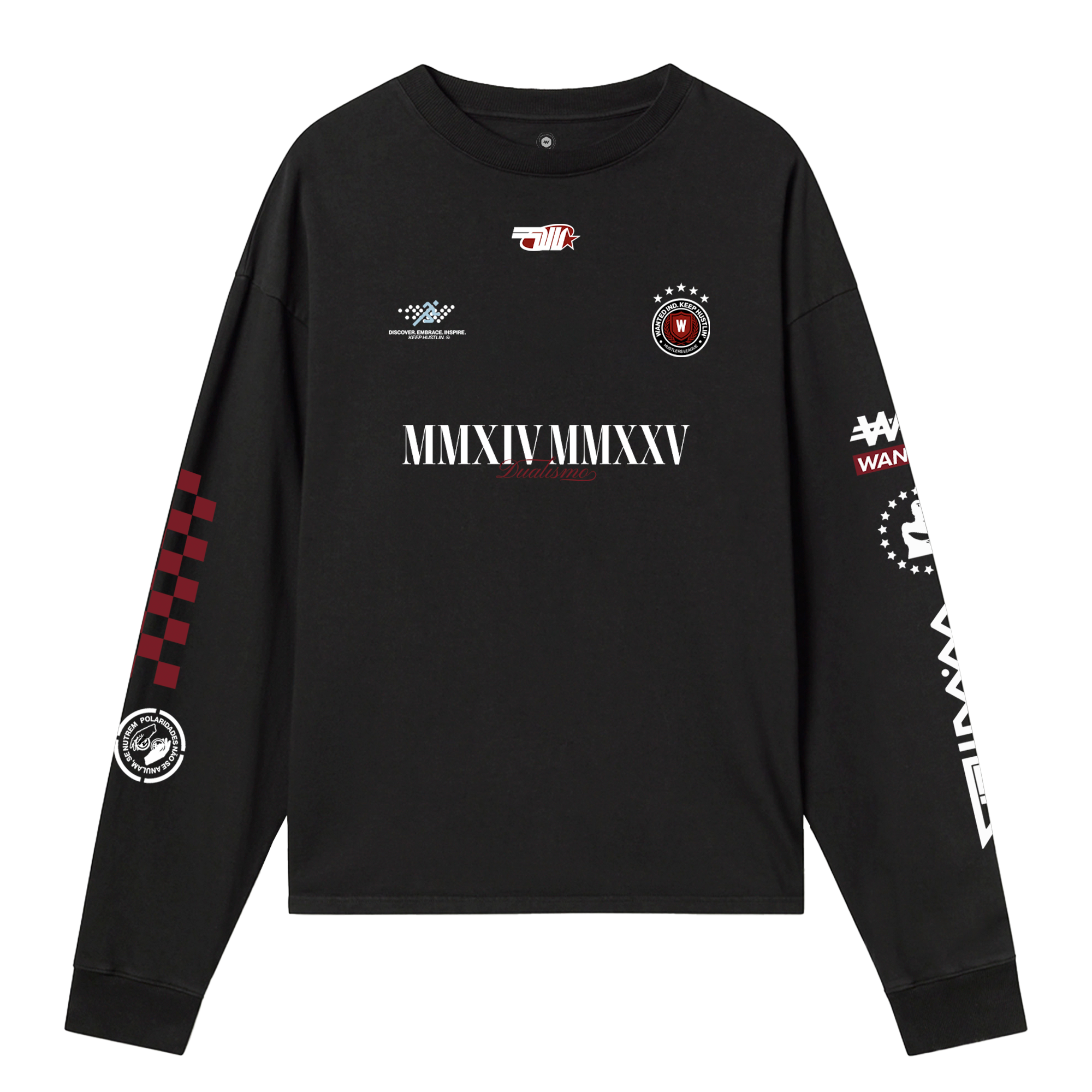 Oversized Long Sleeve T-Shirt  - Discover