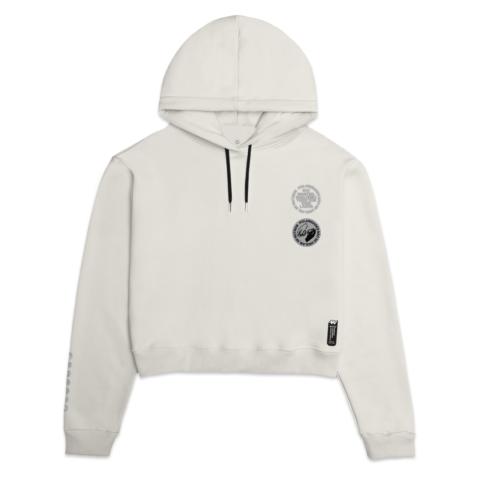 Classic Cropped Hoodie - Dois Lados