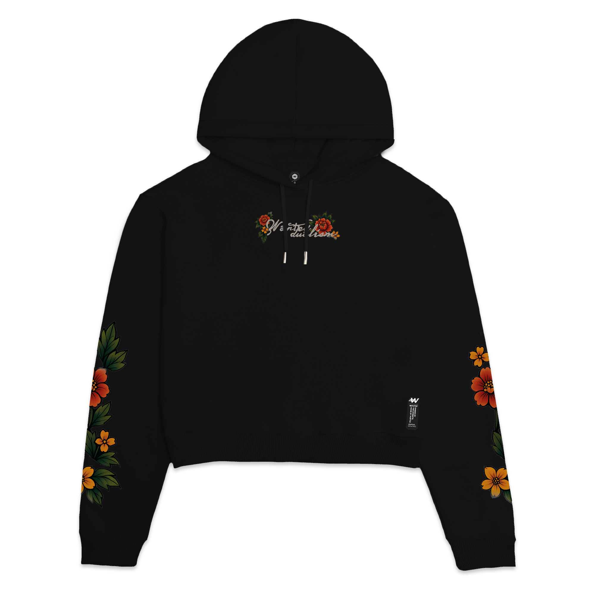 Classic Cropped Hoodie- Poder & transformação