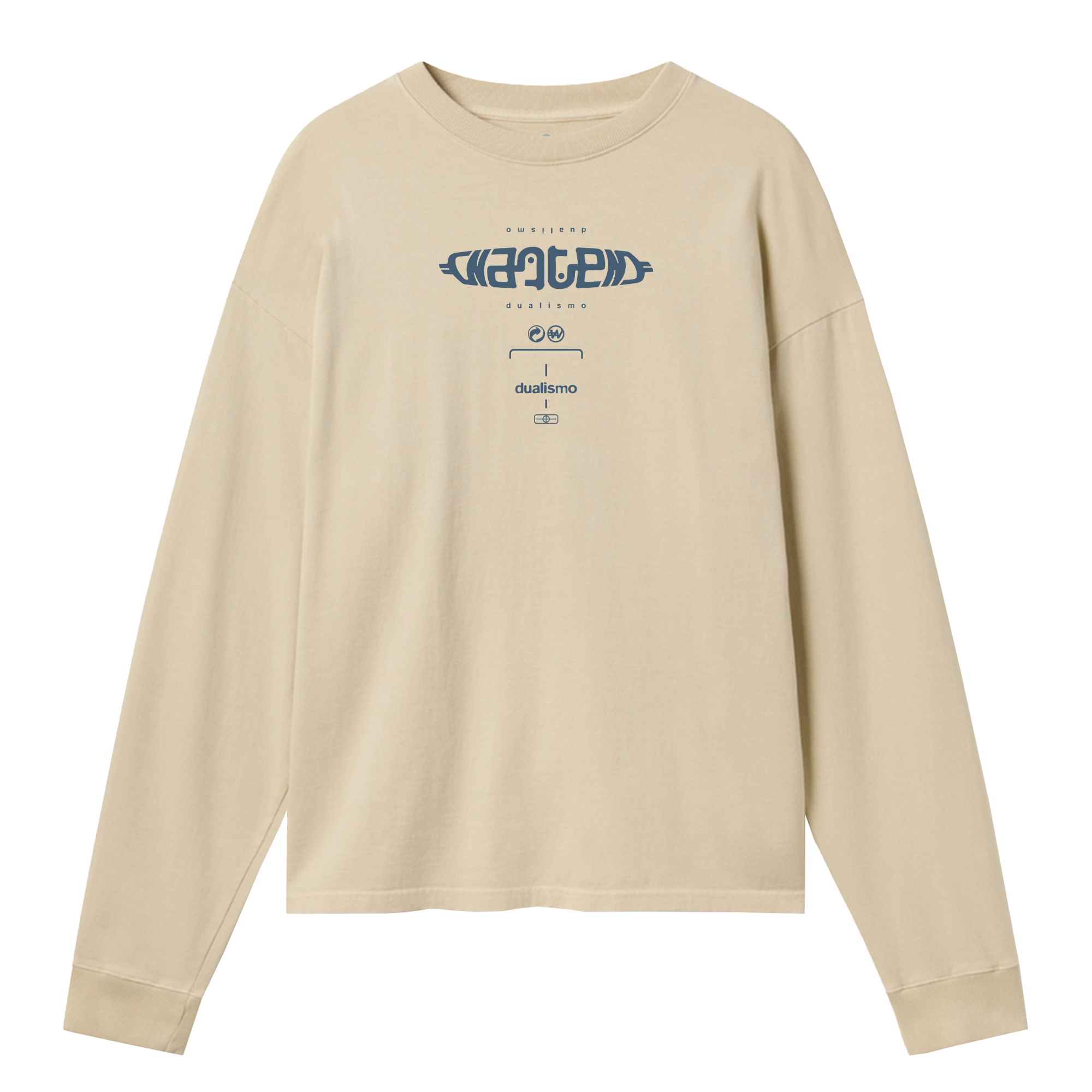 Oversized Long Sleeve T-Shirt - Twain
