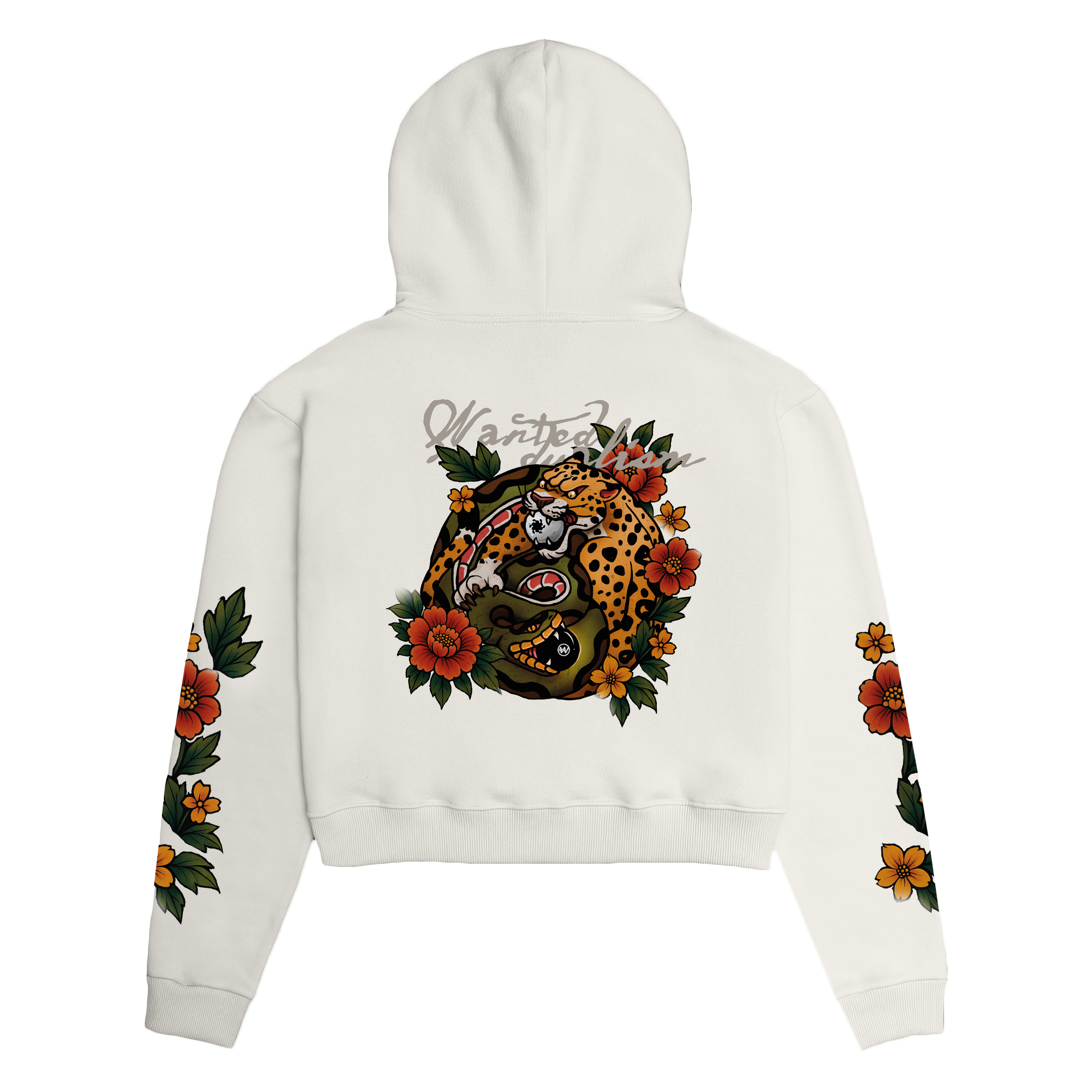 Classic Cropped Hoodie- Poder & transformação - Image 4