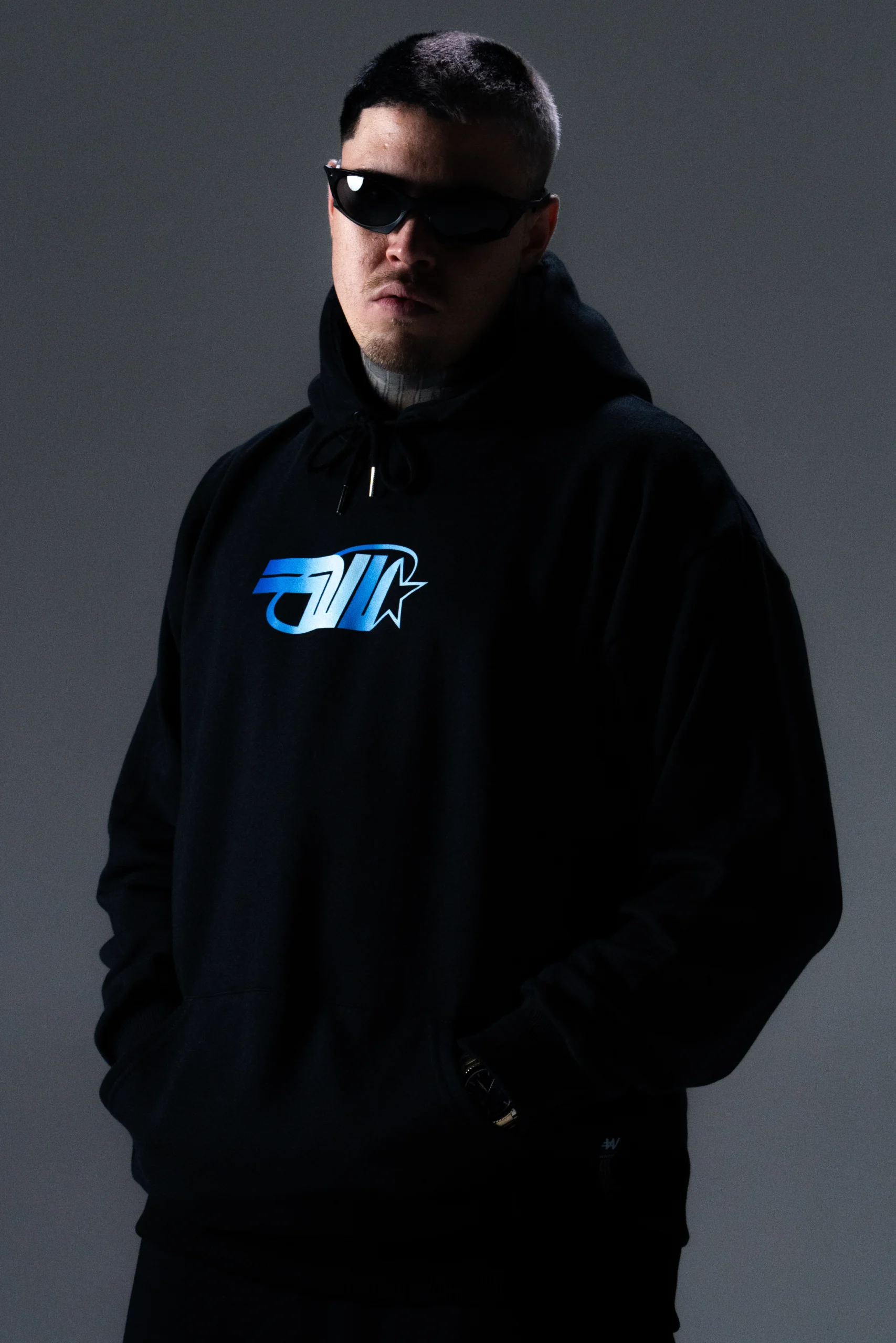 Classic Kangaroo Hoodie- Cipher - Image 3