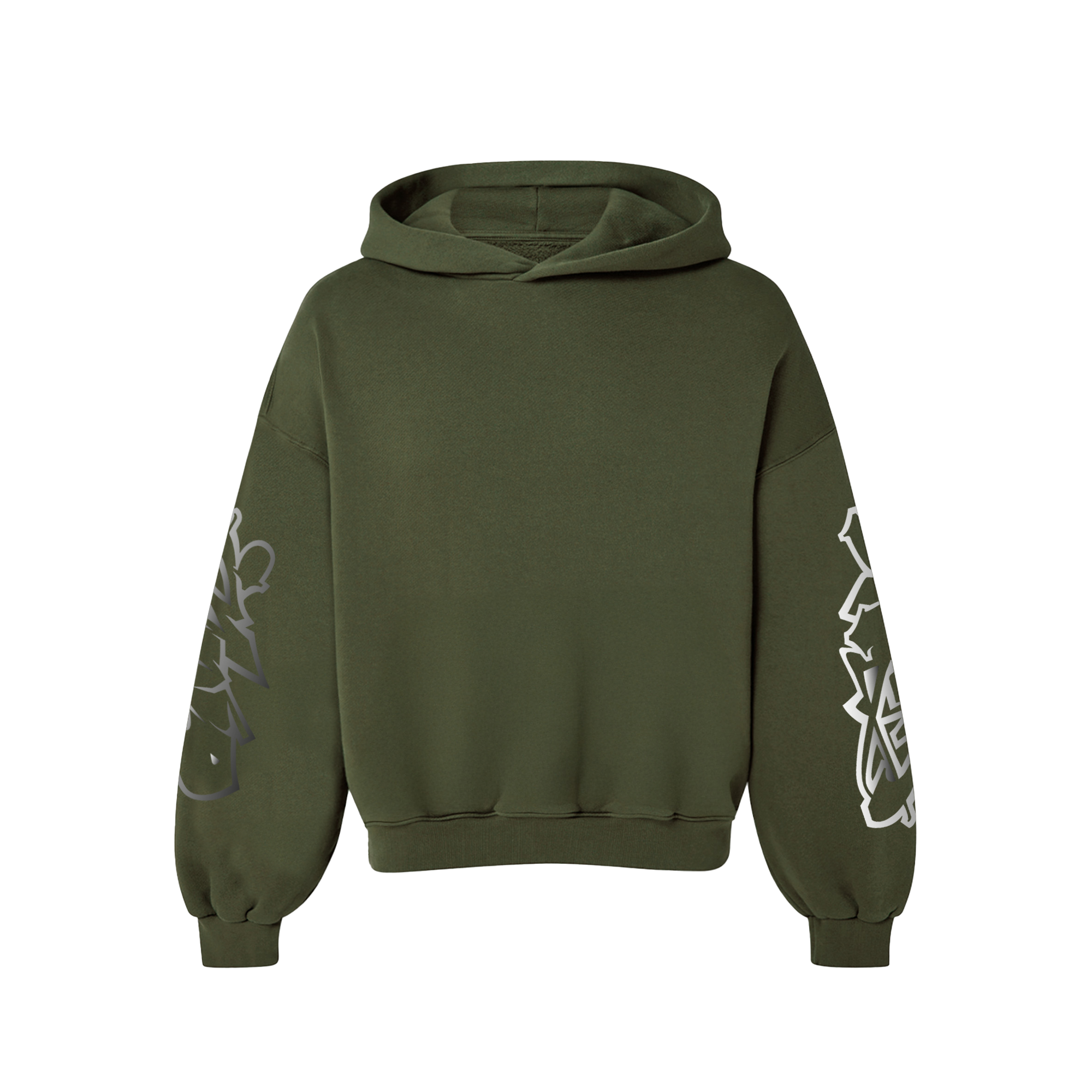 Premium Oversized Kangaroo Hoodie - Double Stitch