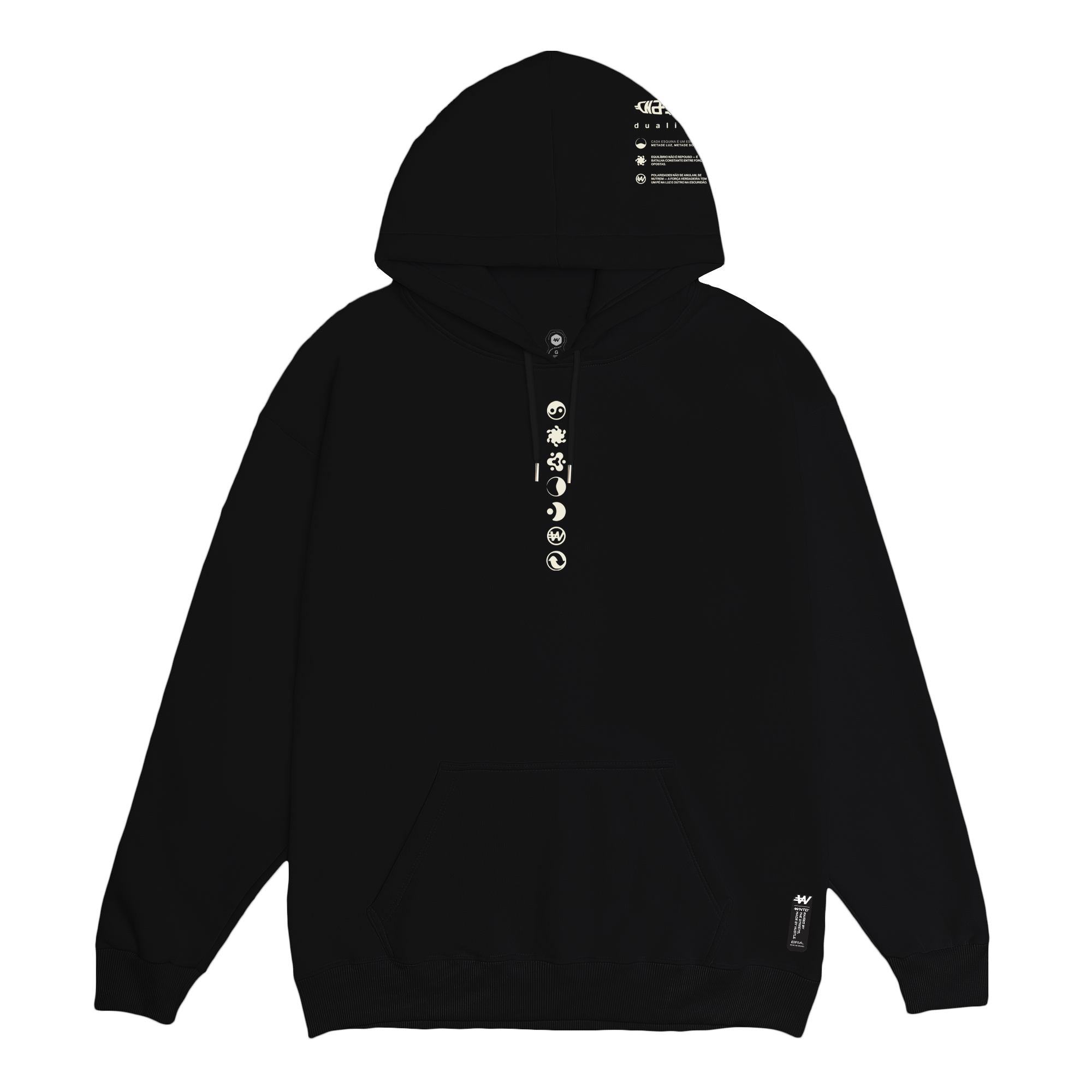 Classic Kangaroo Hoodie- Equilíbrio não é repouso