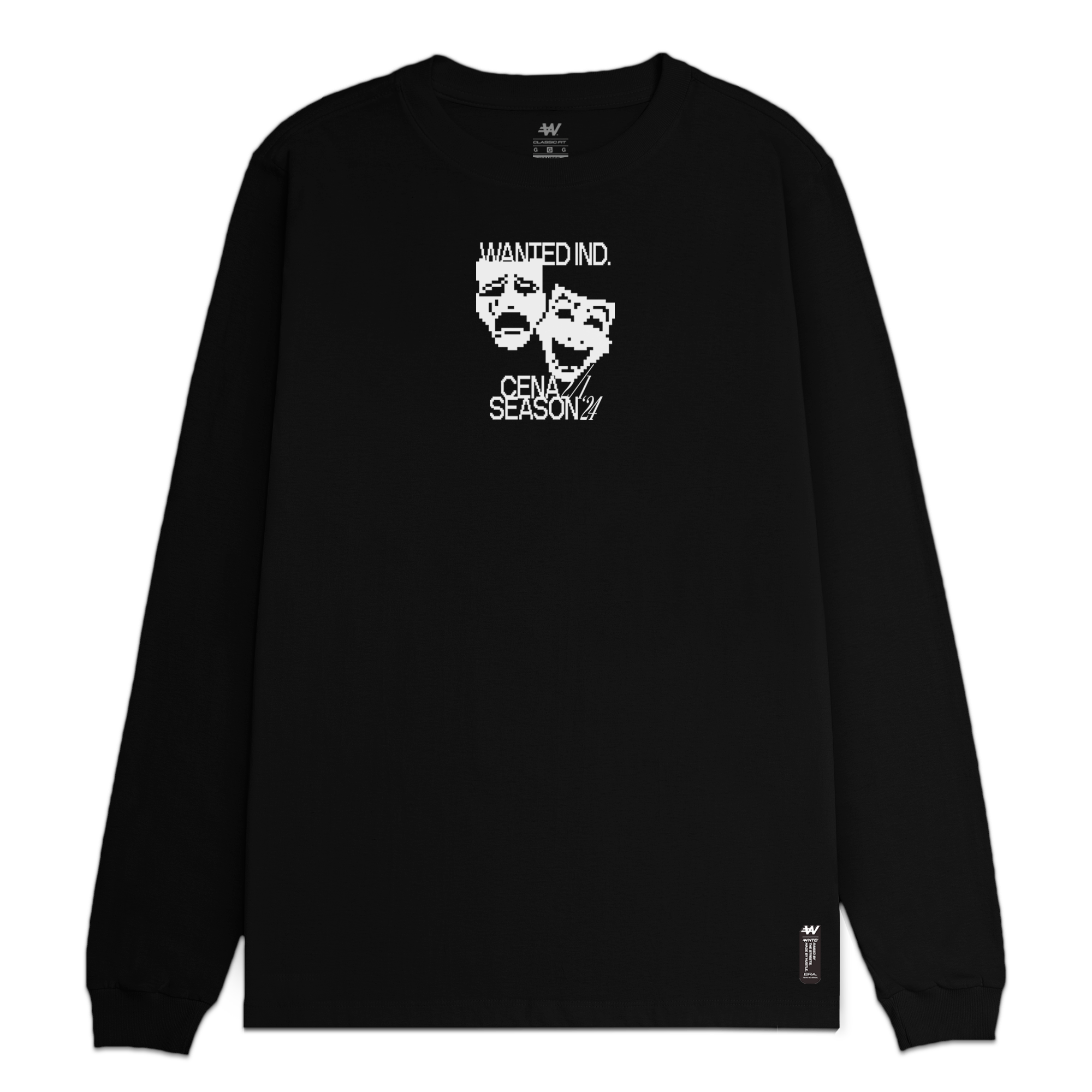 Classic T-Shirt – Twin Masks Long Sleeve