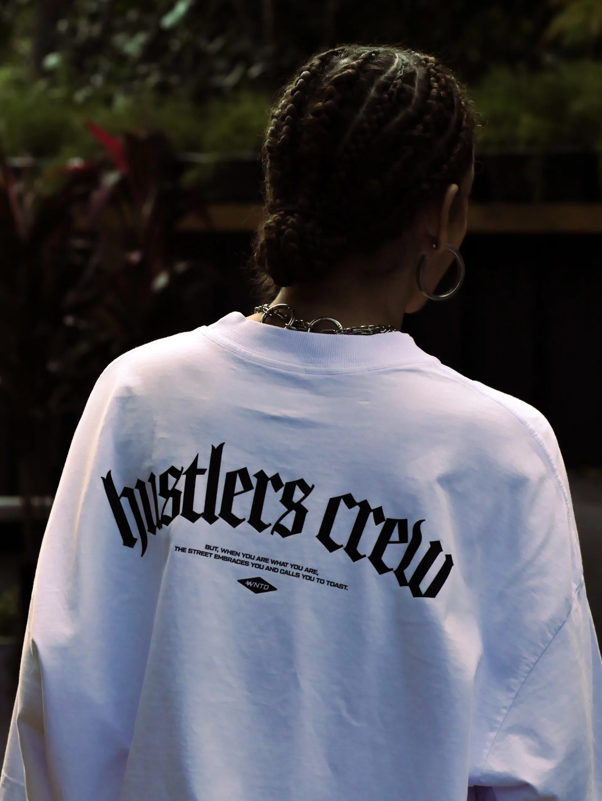 Over Box Fit T-Shirt - Hustlers Crew - Image 7