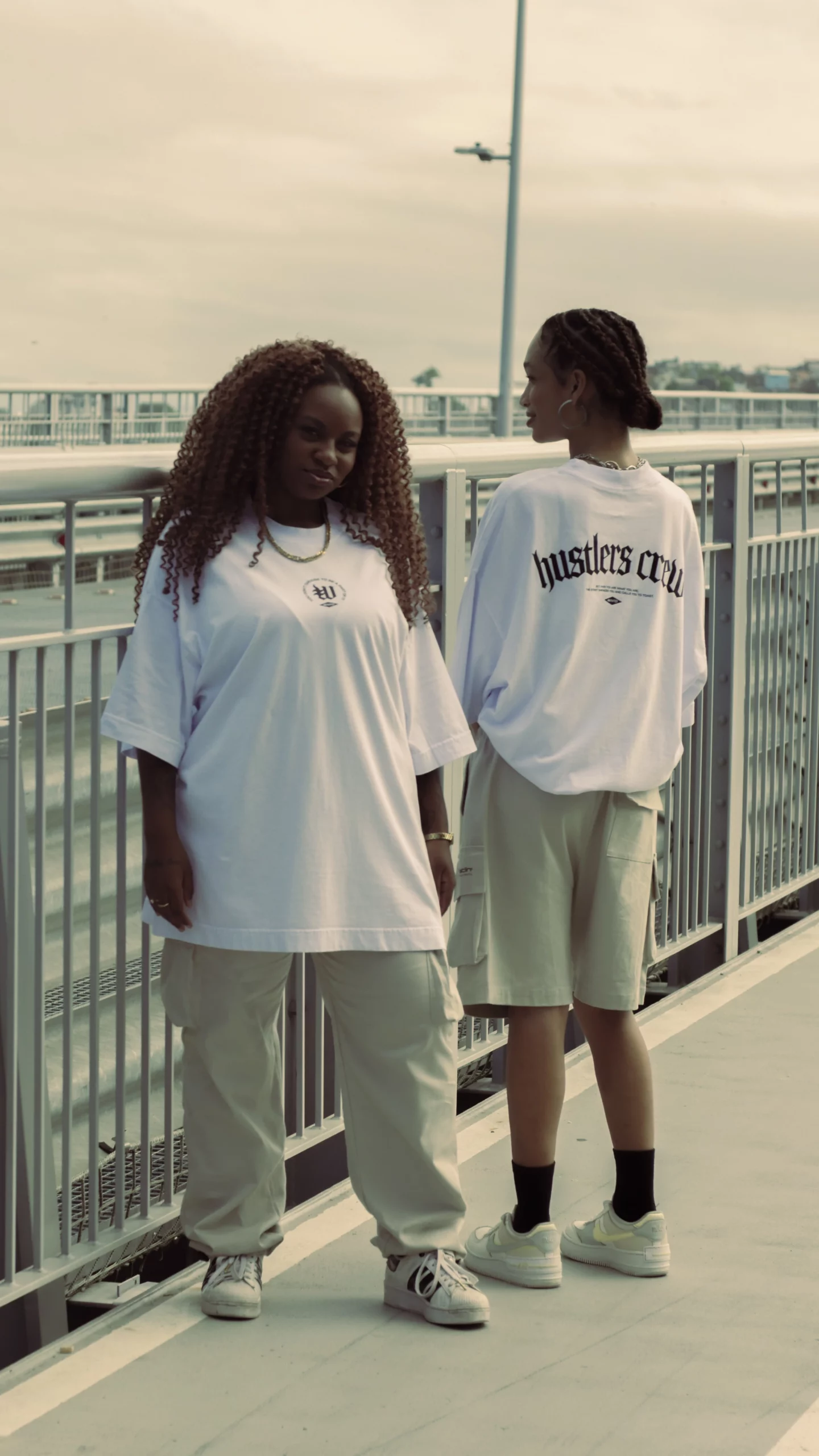 Over Box Fit T-Shirt - Hustlers Crew - Image 9