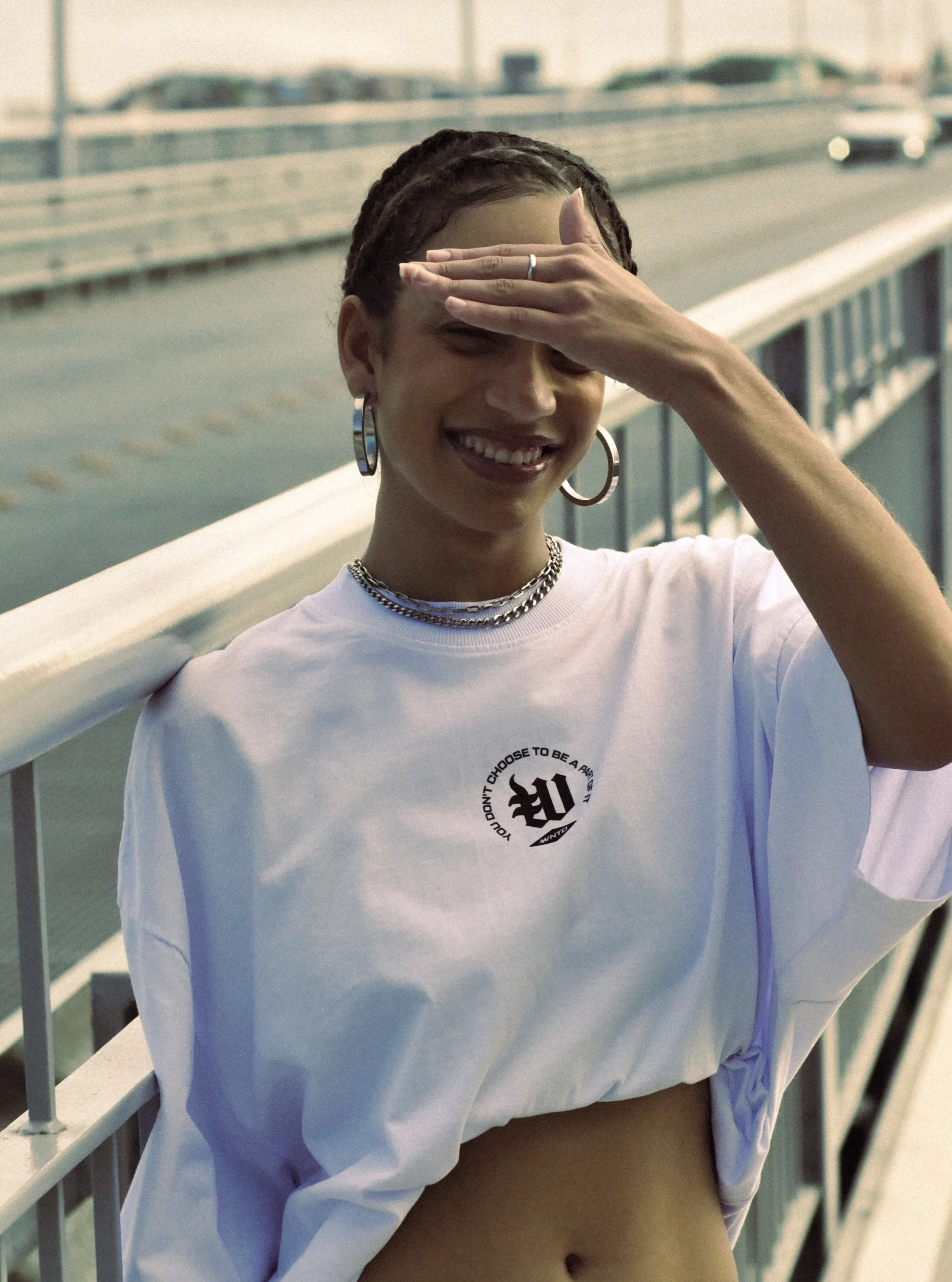 Over Box Fit T-Shirt - Hustlers Crew - Image 8