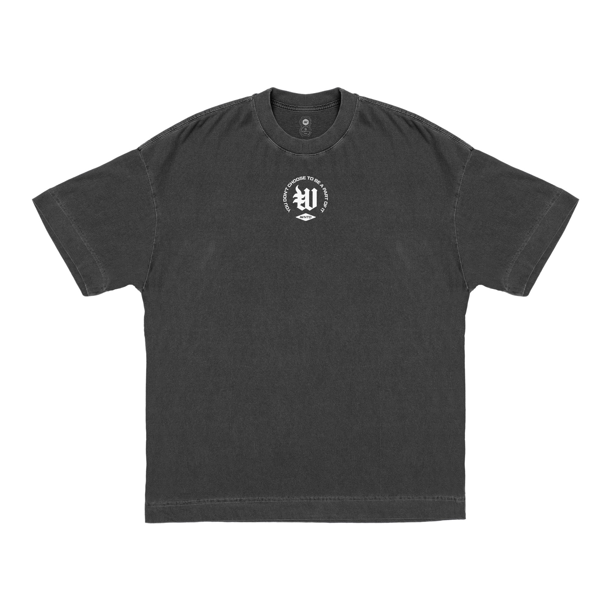 Over Box Fit T-Shirt - Hustlers Crew