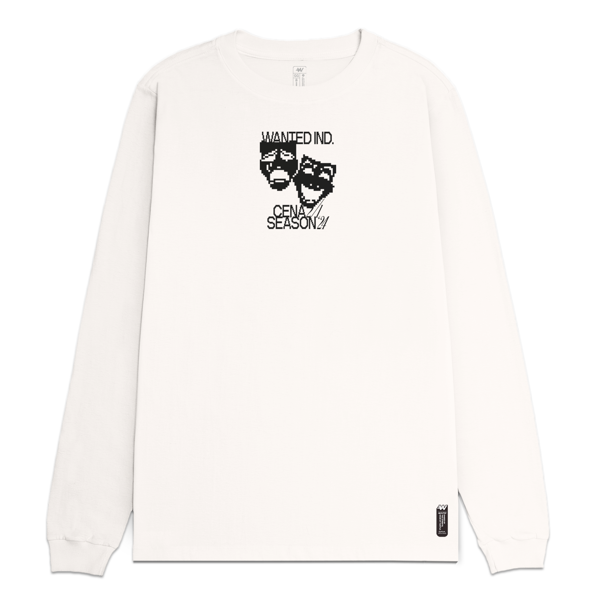 Classic T-Shirt – Twin Masks Long Sleeve - Image 3