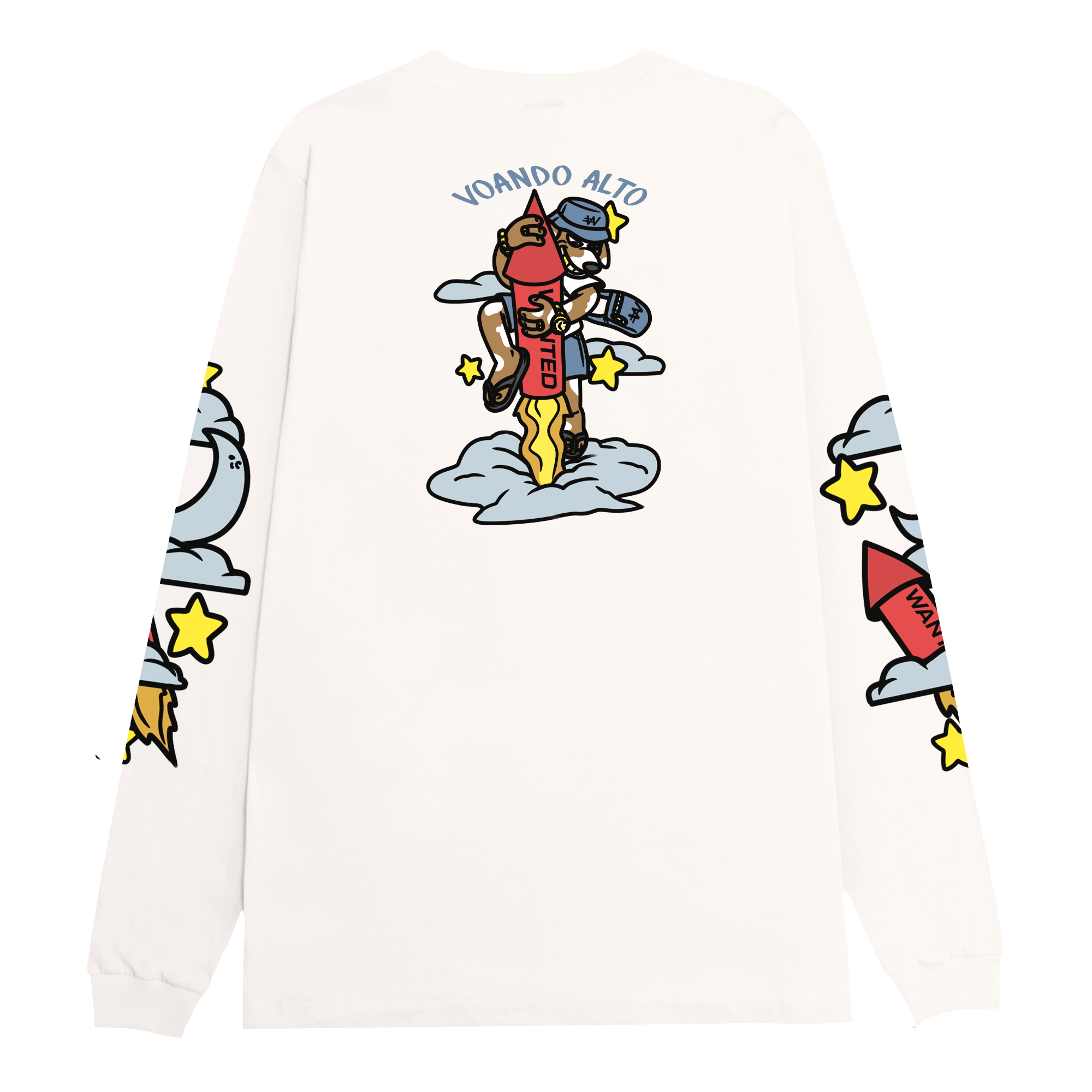 Classic T-Shirt – Long Sleeve Flying High - Image 4
