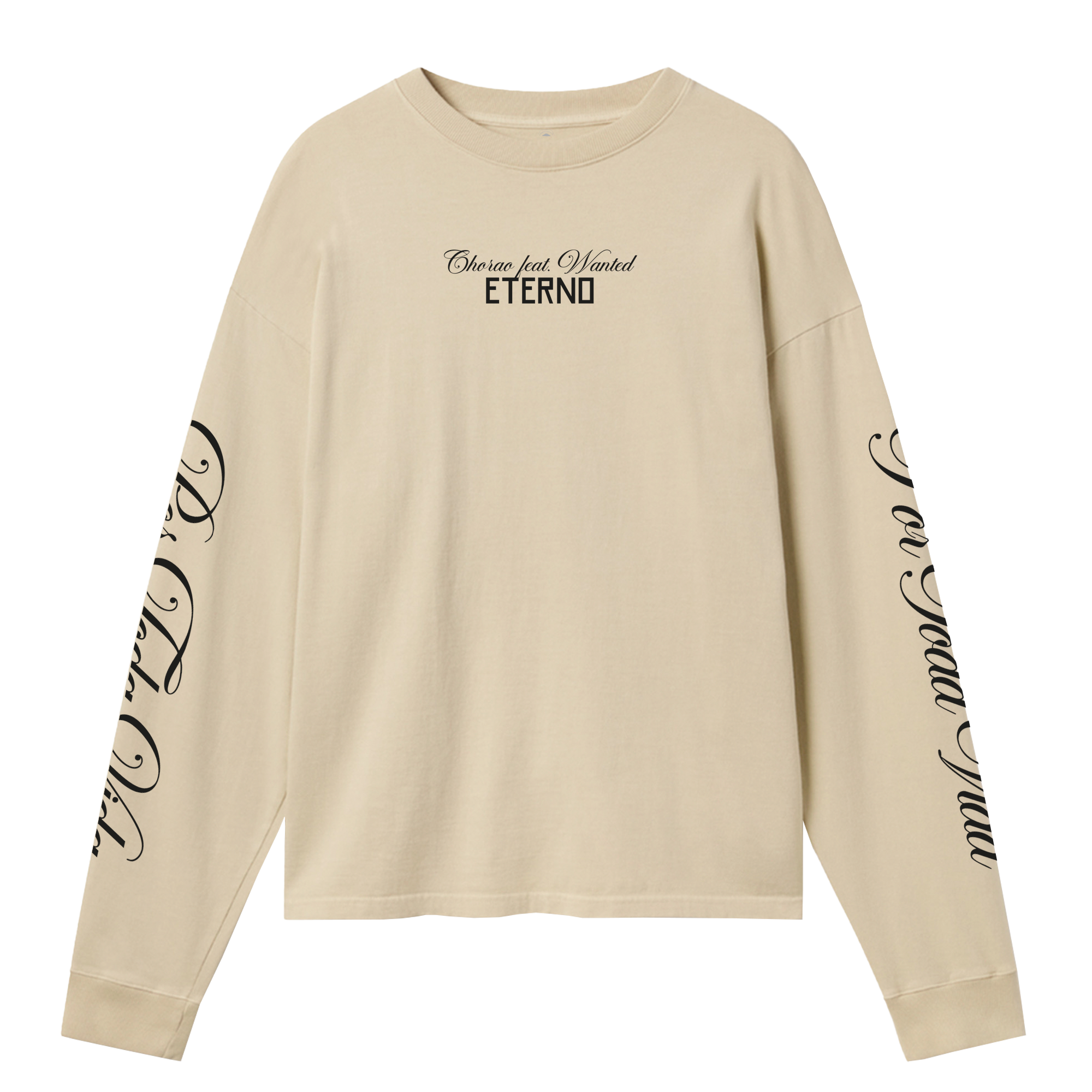 Long Sleeve T-Shirt Oversized – My Verses