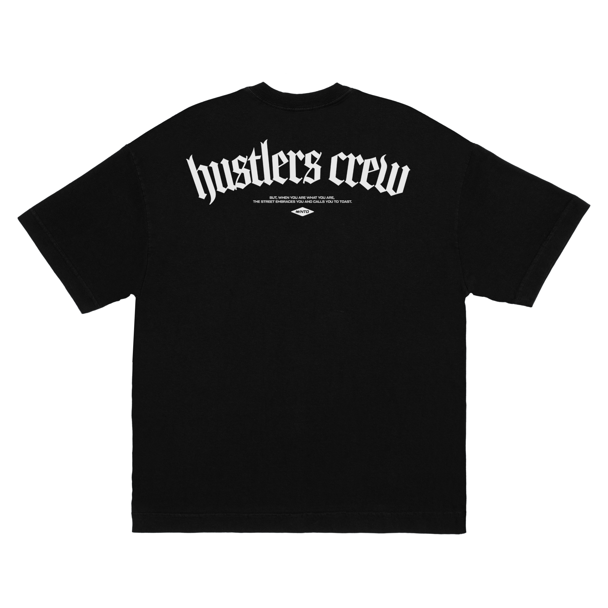 Over Box Fit T-Shirt - Hustlers Crew - Image 4