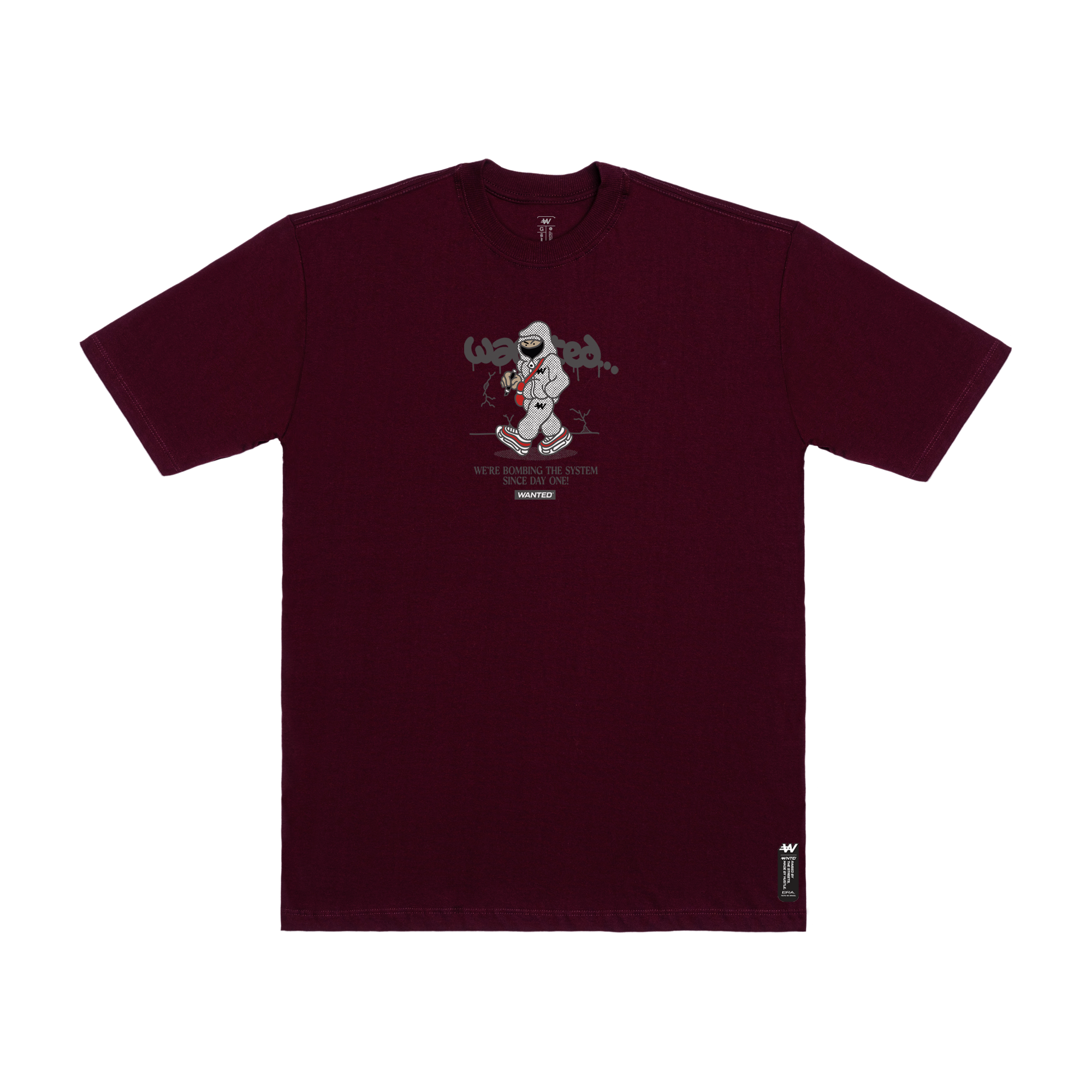 Oversized Fit T-Shirt - Bombing The System