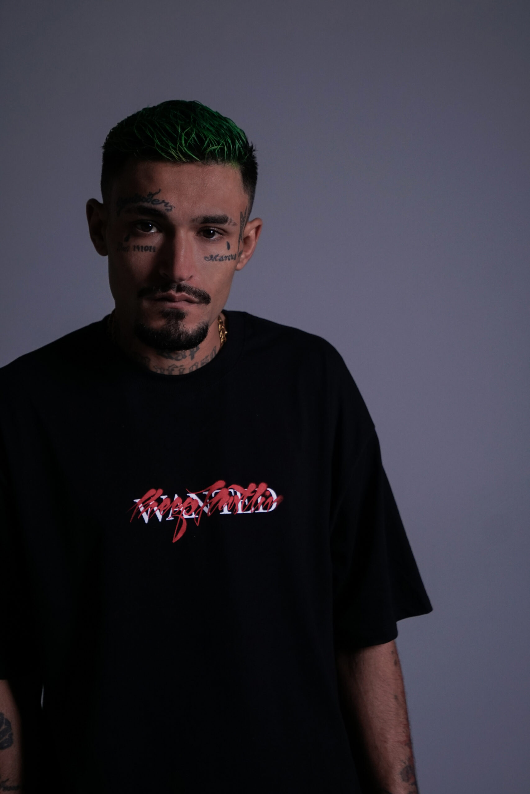 Oversized Fit T-Shirt - Dotted Hustlin - Image 2