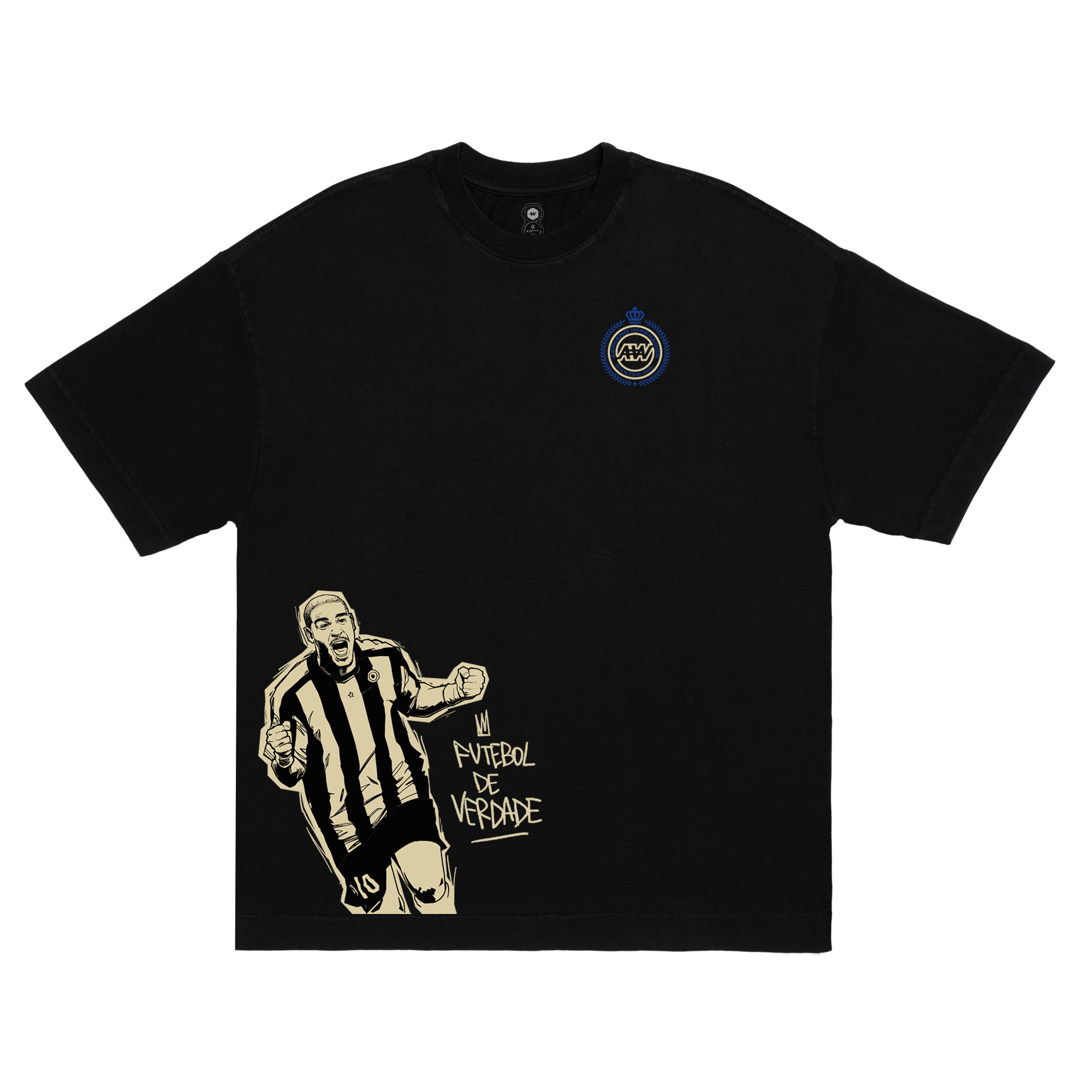 Over Box Fit T-Shirt - Real Football