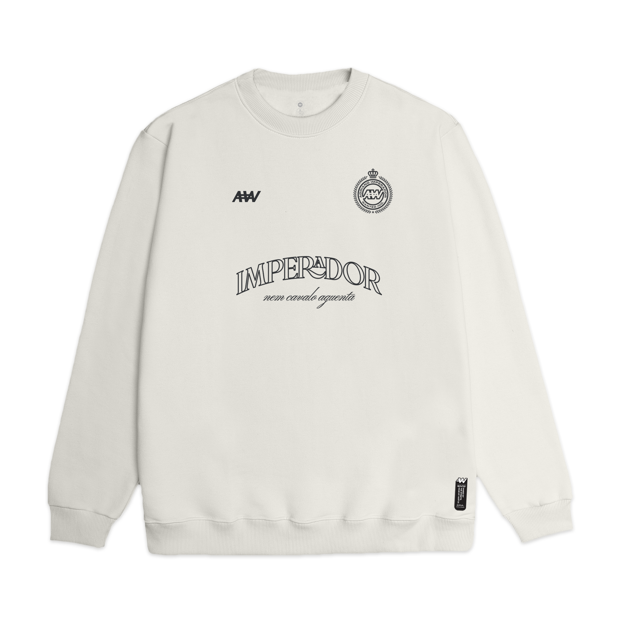 Bald Classic Sweatshirt - Neither Horse Can Hold It